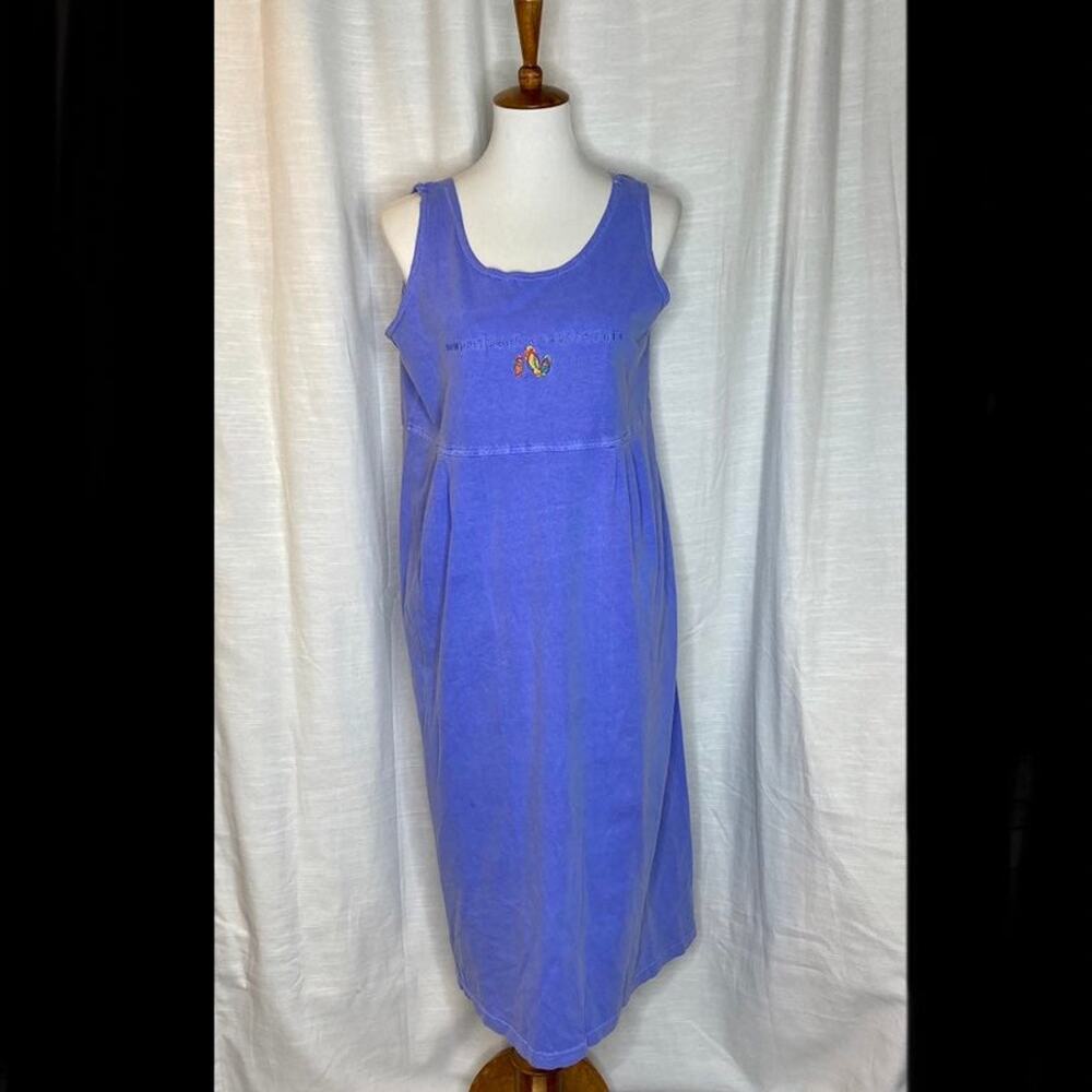 Vintage Cotton California Souvenir Summer Dress (M/L)